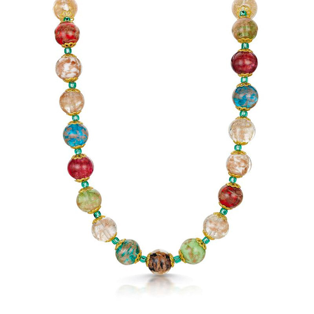 Collar místico de cristal de Murano