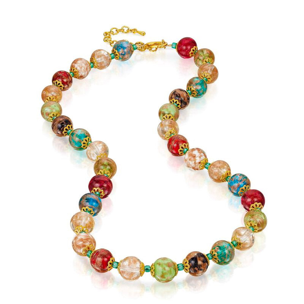 Collar místico de cristal de Murano