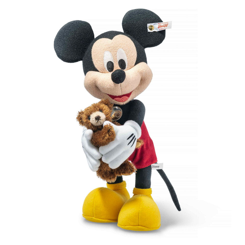 Steiff Disney Mickey Mouse con osito de peluche